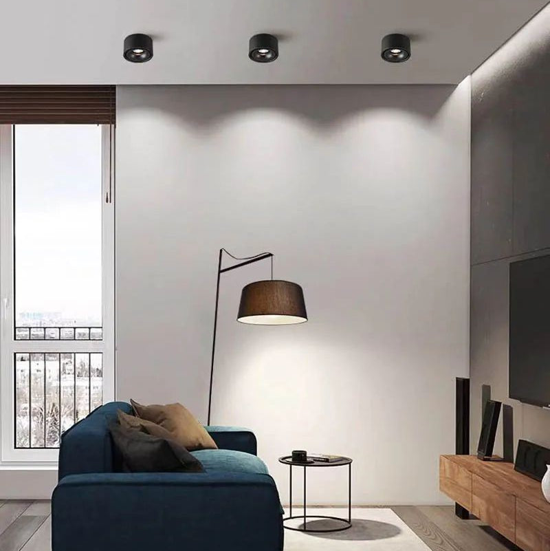 Luces de techo LED empotradas AC220V 7W 10W 12W 15W Focos Lámpara de superficie Lámpara de baño Cocina Iluminación interior