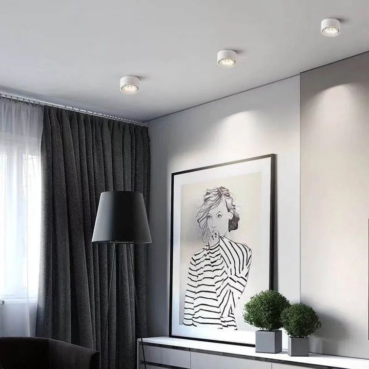 Luces de techo LED empotradas AC220V 7W 10W 12W 15W Focos Lámpara de superficie Lámpara de baño Cocina Iluminación interior