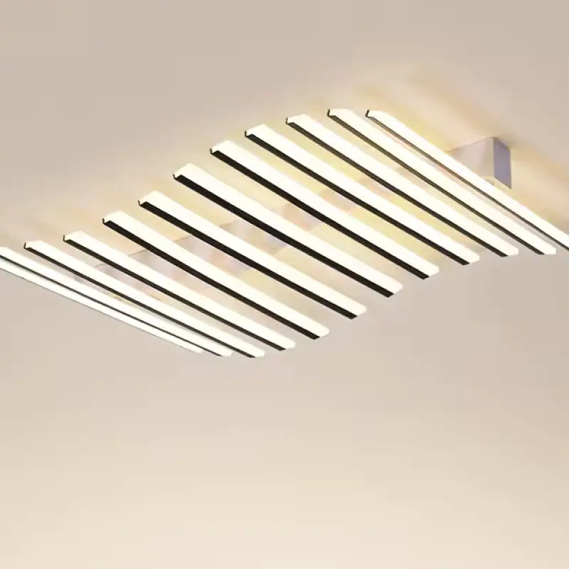 Plafonnier Led Contemporain Rectangulaire Élégant Chic