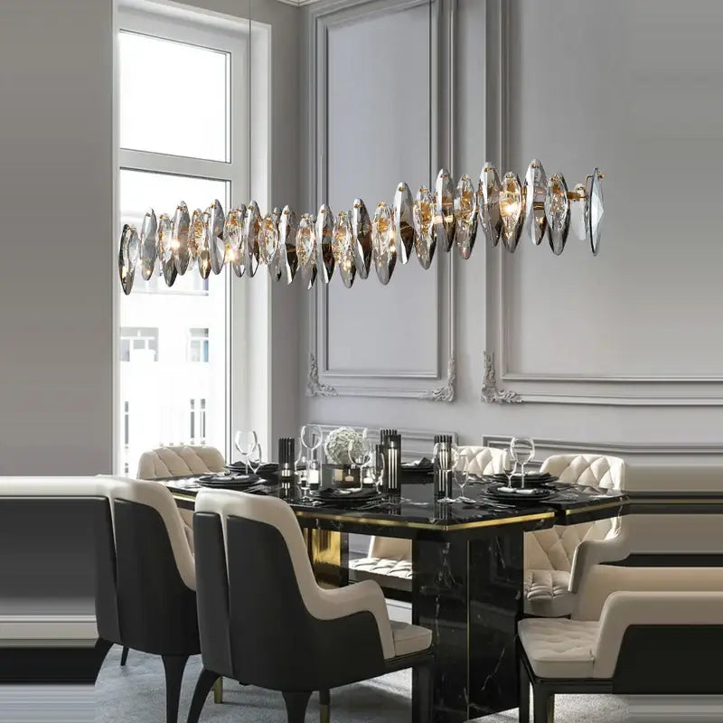 Suspension luminaire haut de gamme pour appartement parisien