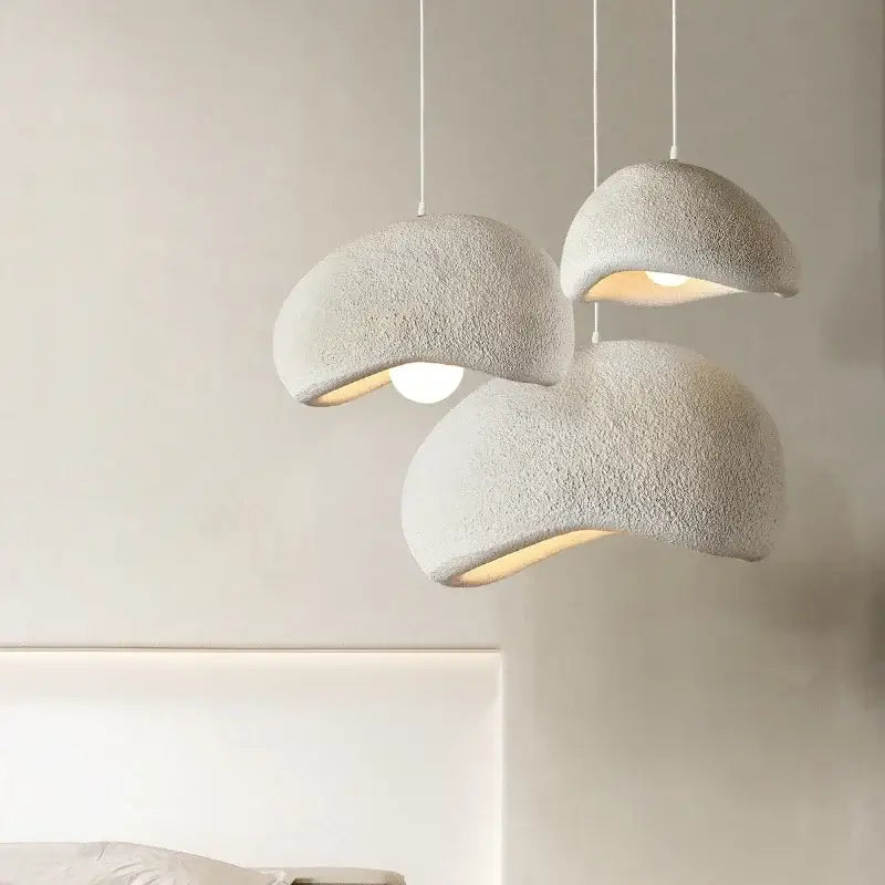 Suspension luminaire marron au style nordique inspiré du danemark