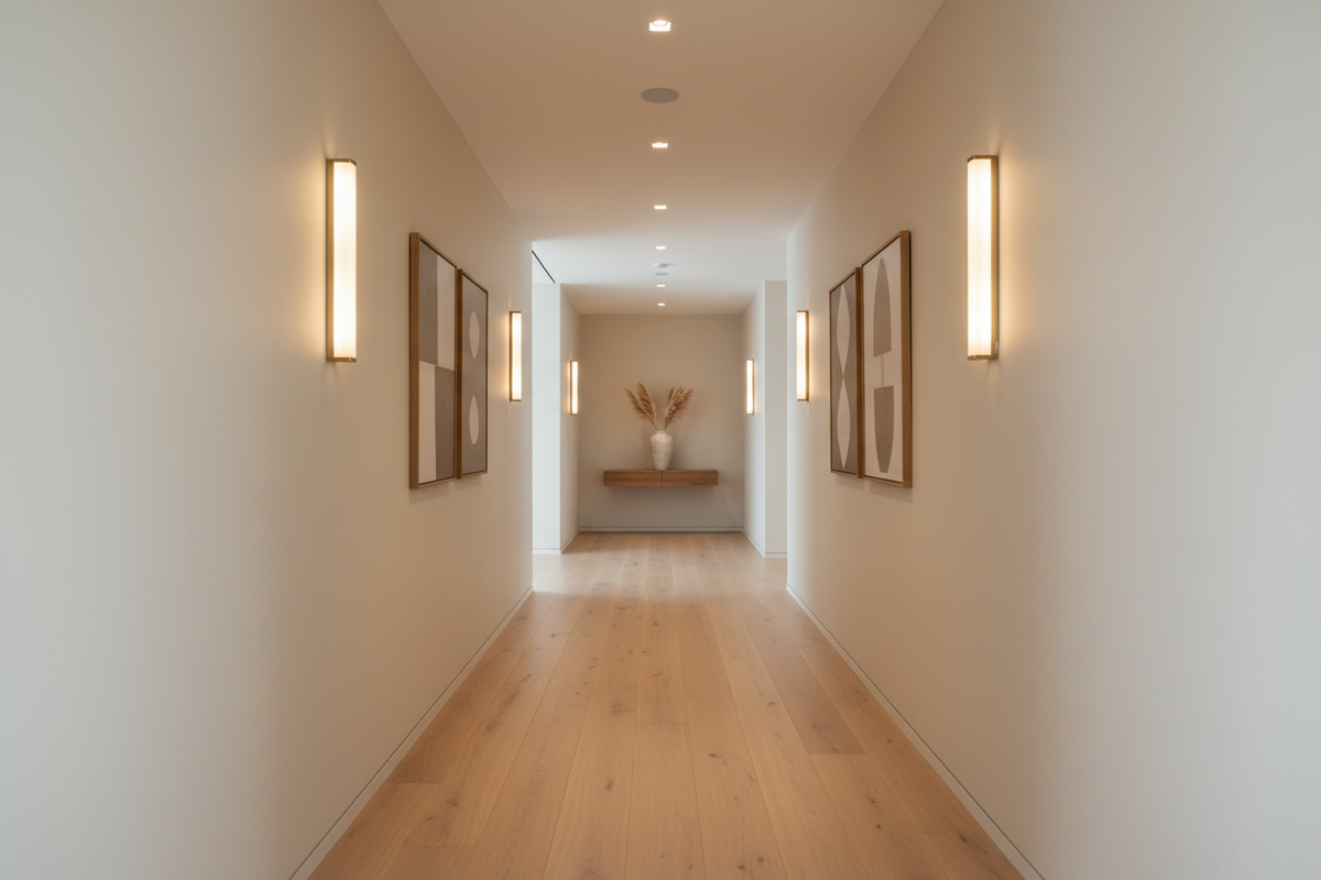 Quel éclairage LED choisir pour l'éclairage d'un couloir ?