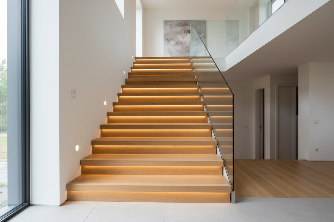 Quel éclairage LED choisir pour un escalier ?