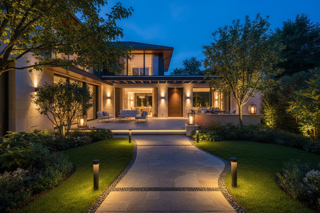 Combien de lumens pour éclairage extérieur 