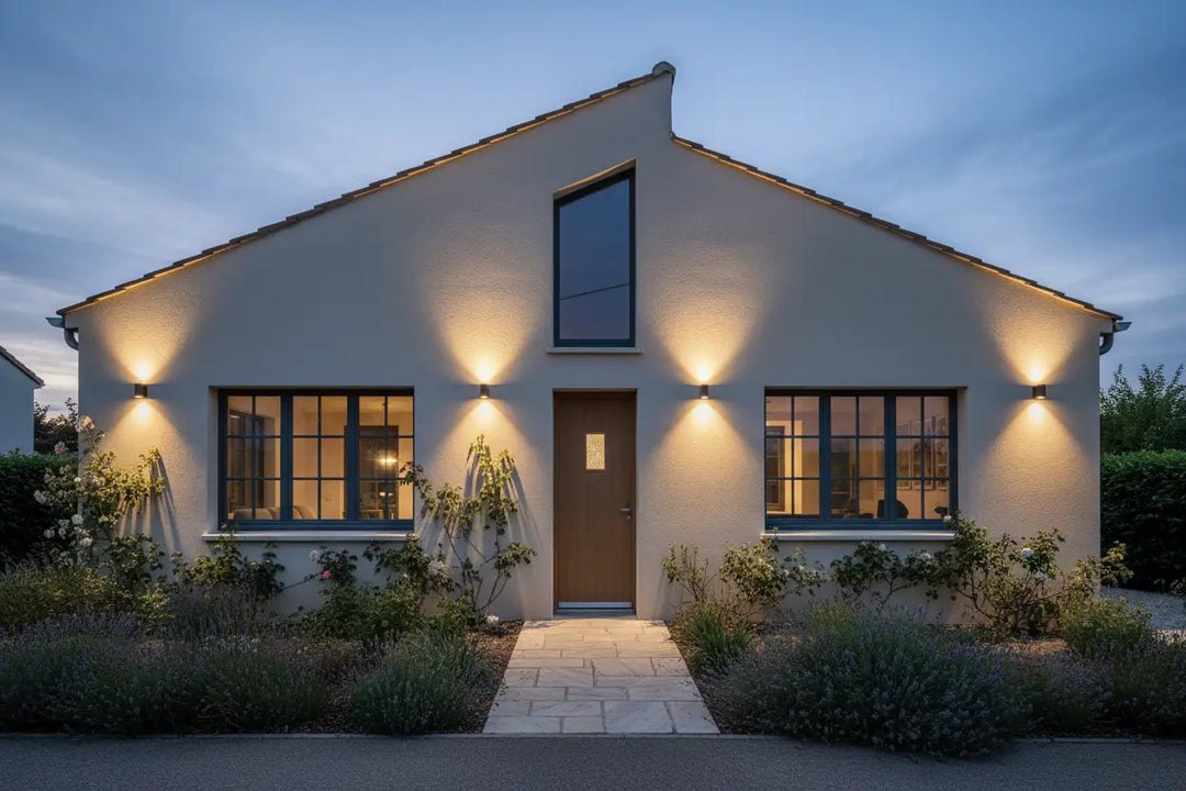 Quel éclairage LED choisir pour une façade