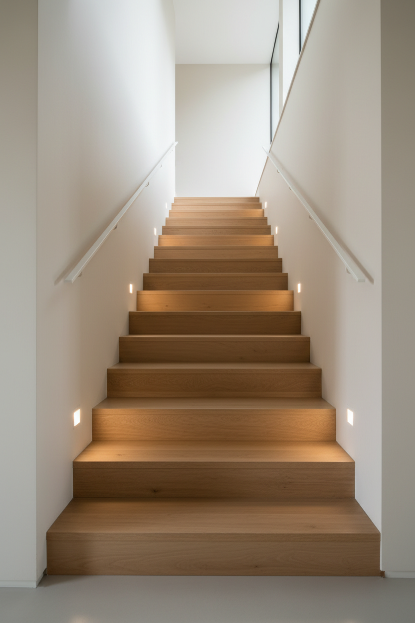 Quel angle d’éclairage choisir pour un escalier