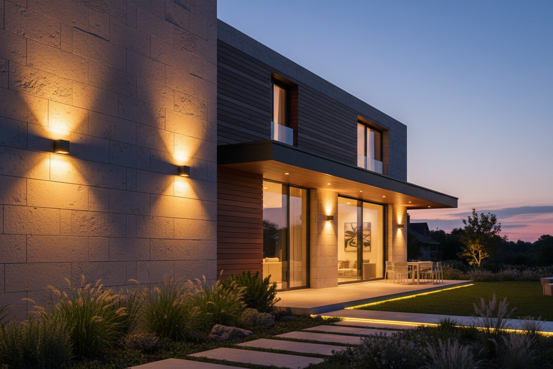 Comment installer un éclairage de façade