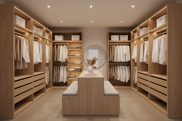Quel éclairage LED choisir pour un dressing ?