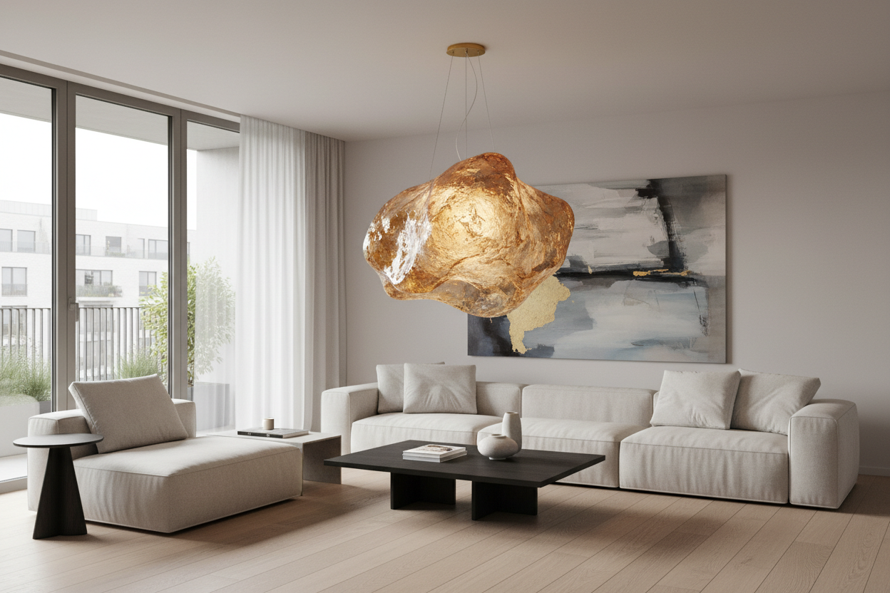 Suspension Luminaire Résine