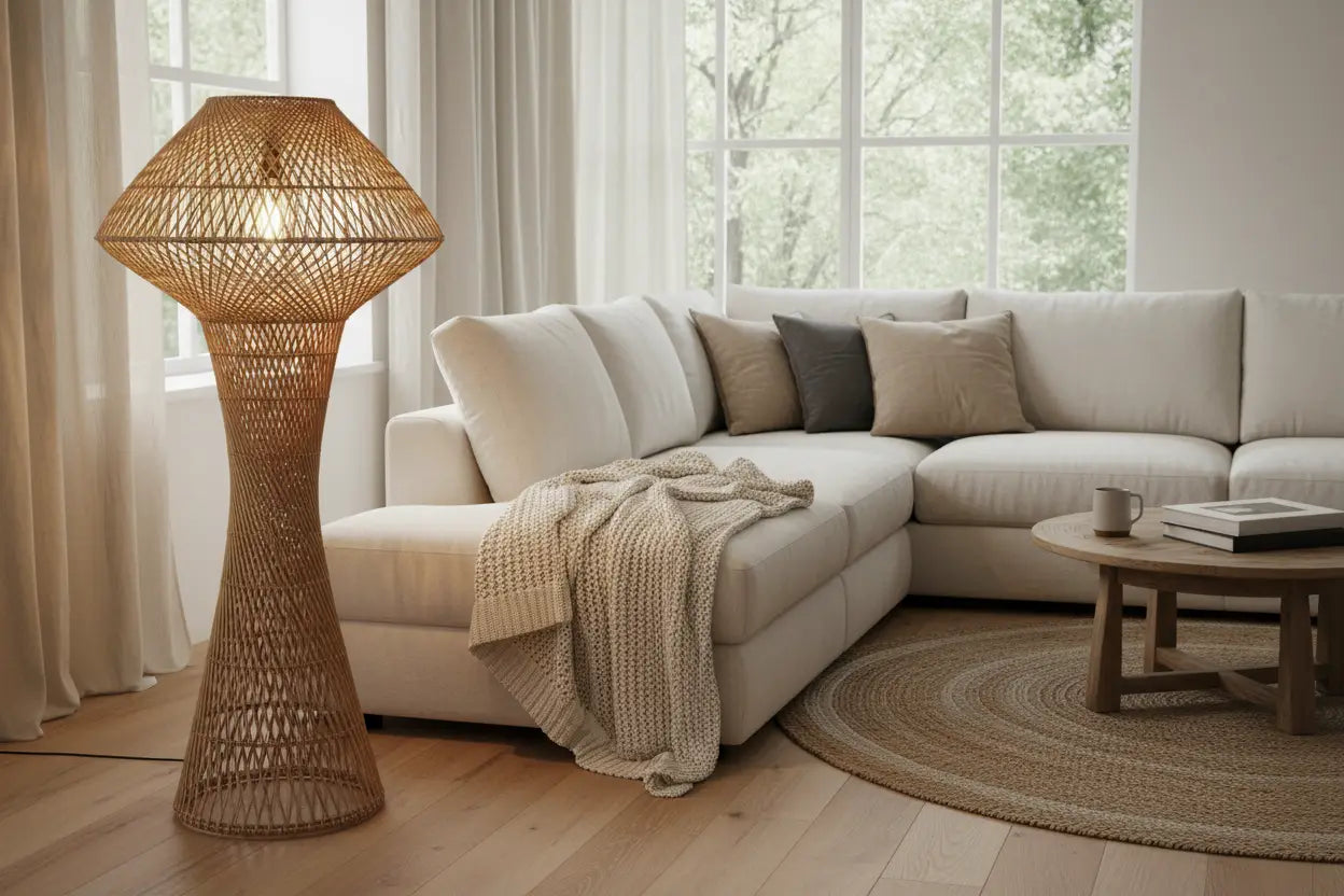 Lampadaire Osier