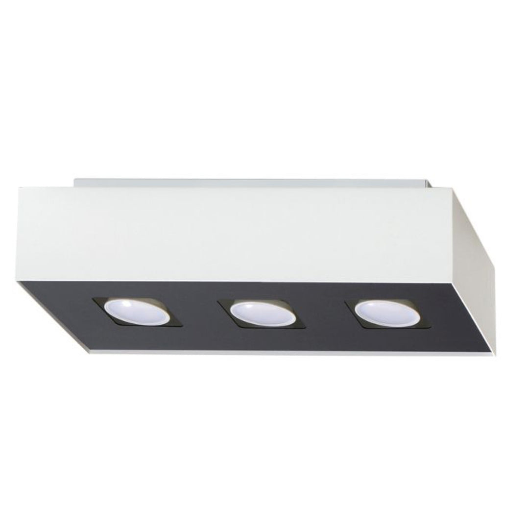 Lámpara de techo blanca MONO 3