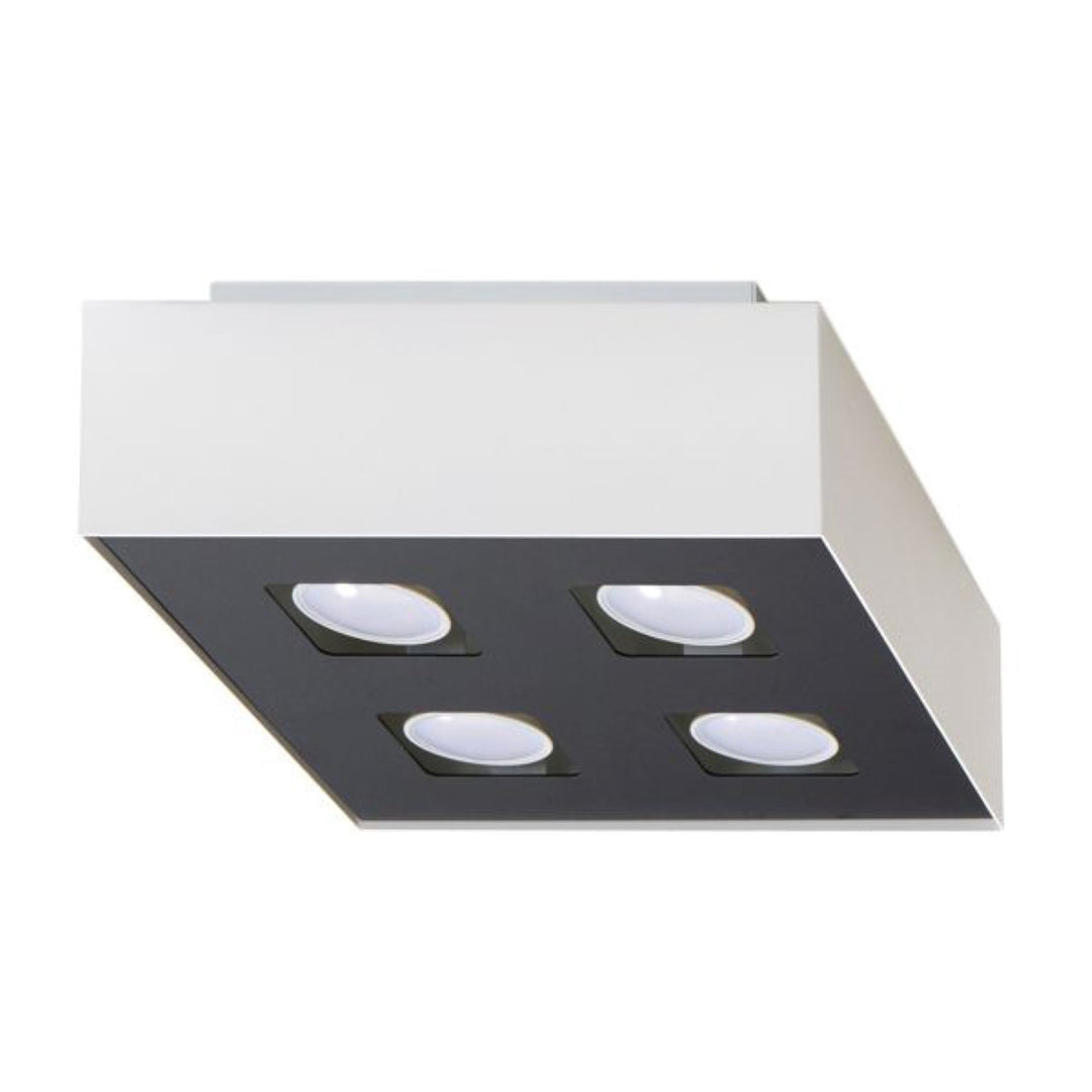Lámpara de techo blanca MONO 4