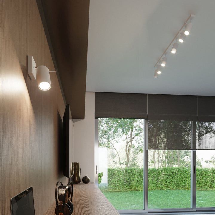 Luminaire Plafonnier blanc dans un intérieur contemporain