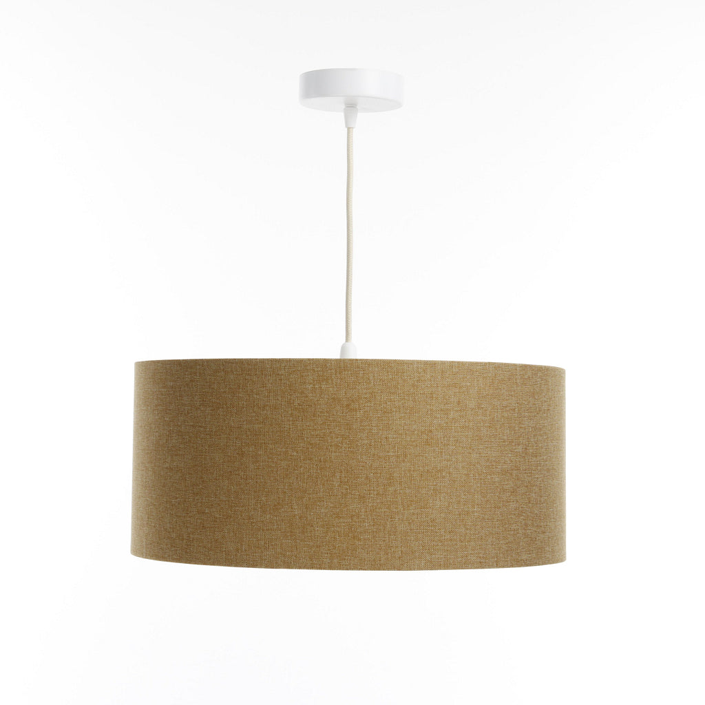 Suspensión Luminaria | BOHO ELEGANTE (Amarillo Mostaza/Marfil)