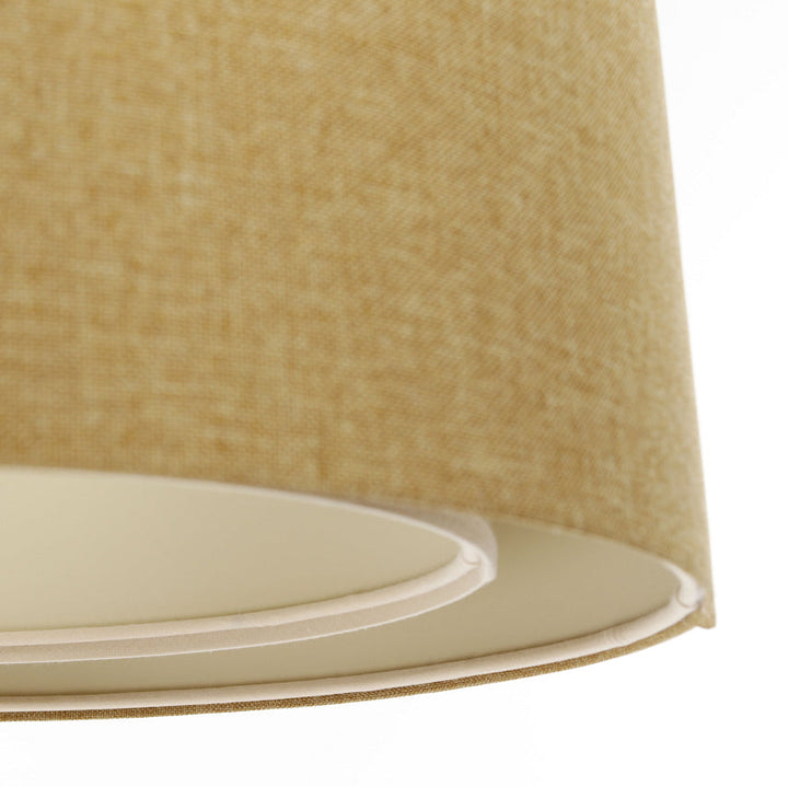 Suspensión Luminaria | BOHO ELEGANTE (Amarillo Mostaza/Marfil)