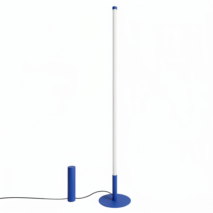 Lampadaire TRANG outremer vue d'ensemble