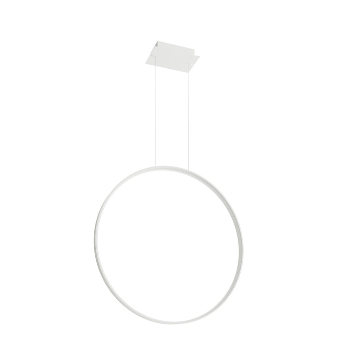 Suspension anneau RIO blanc vue d'ensemble