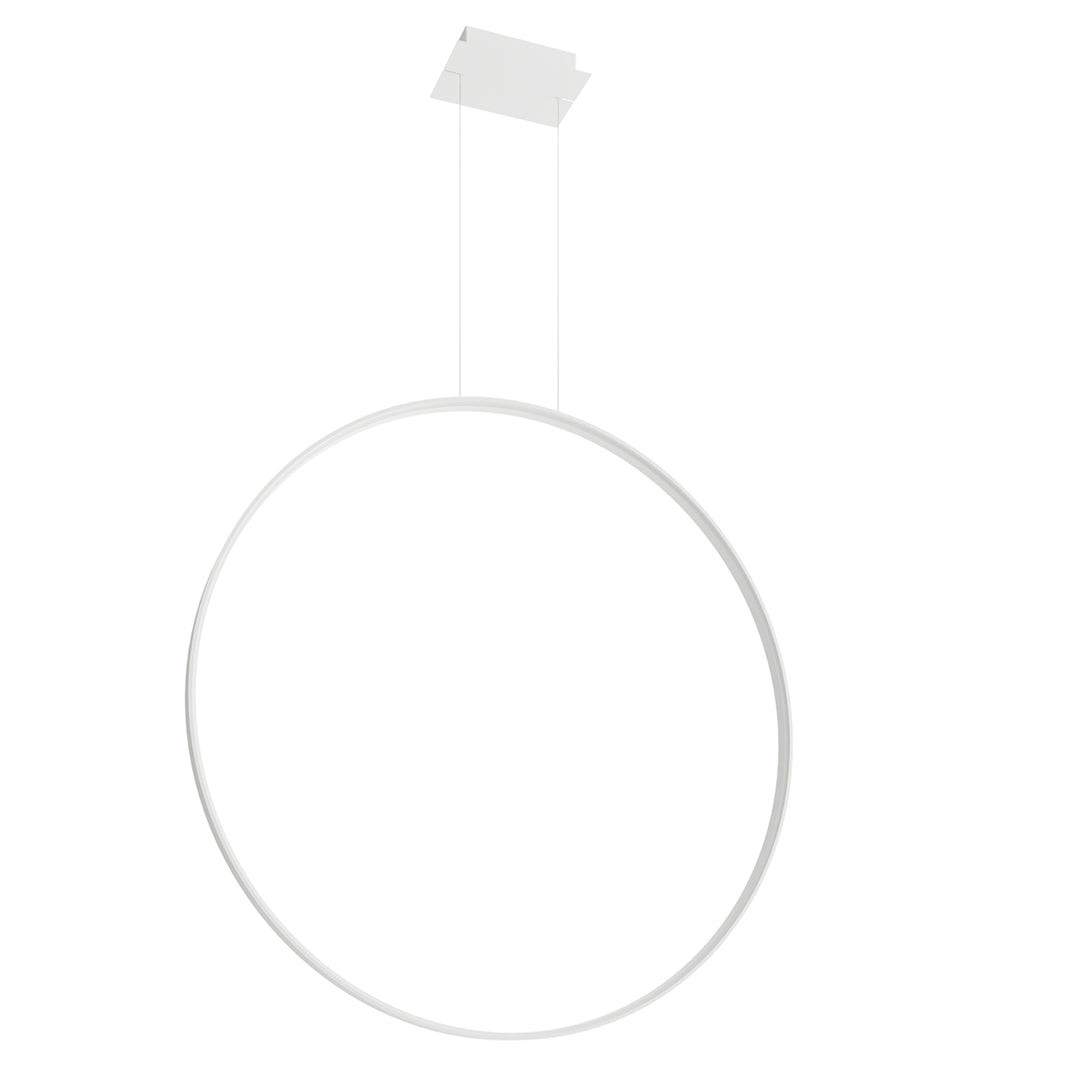 Suspension anneau RIO blanc vue d'ensemble