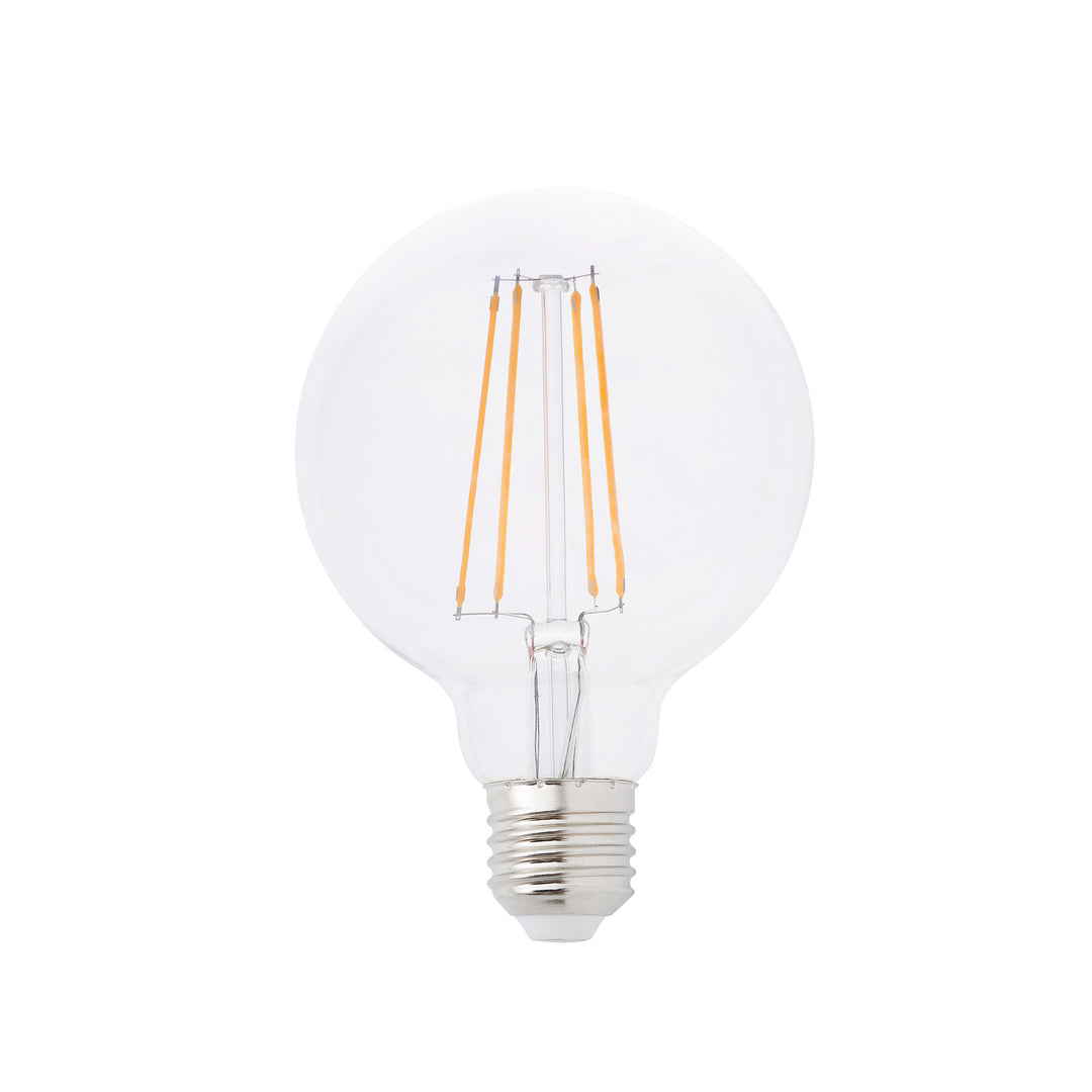 Ampoule filament E27 Globe de Faro Barcelona, Ø 9,5 cm, Transparente 4 W 2700 K