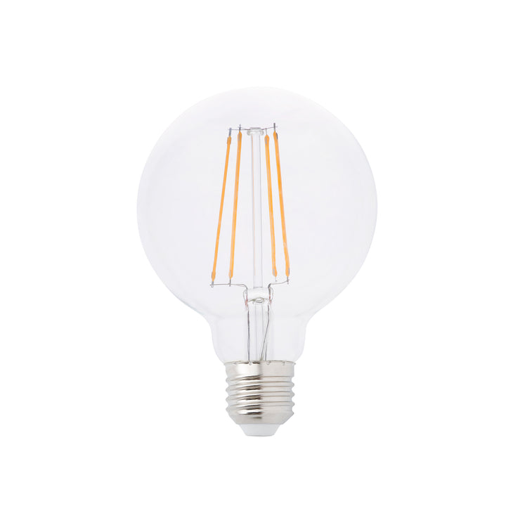 Ampoule filament E27 Globe de Faro Barcelona, Ø 9,5 cm, Transparente 4 W 2700 K