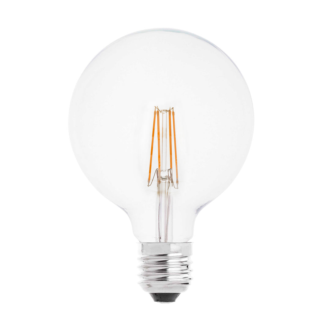 Ampoule filament E27 Globe de Faro Barcelona, Ø 12,5 cm, Transparente 4 W 2700 K