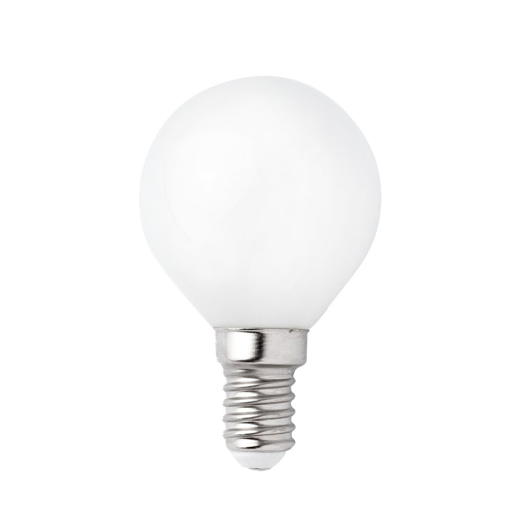 Ampoule LED E14 de Faro Barcelona, Sphérique G45, 4 W mate, 2700 K