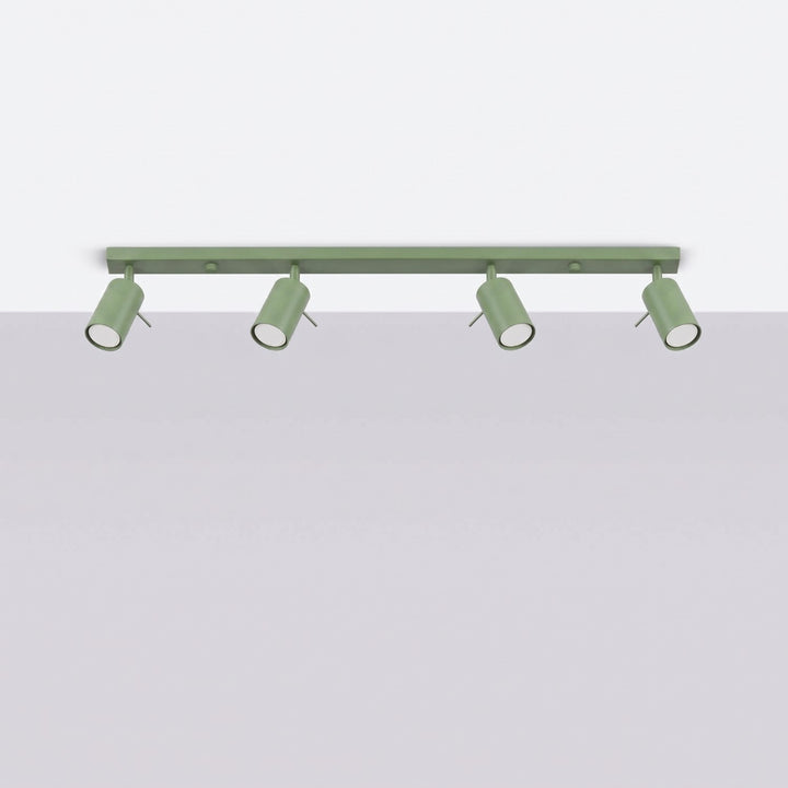 Luminaire Plafonnier sauge éteinte, vue rapprochée