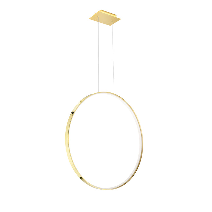 Suspension anneau RIO or poli vue d'ensemble