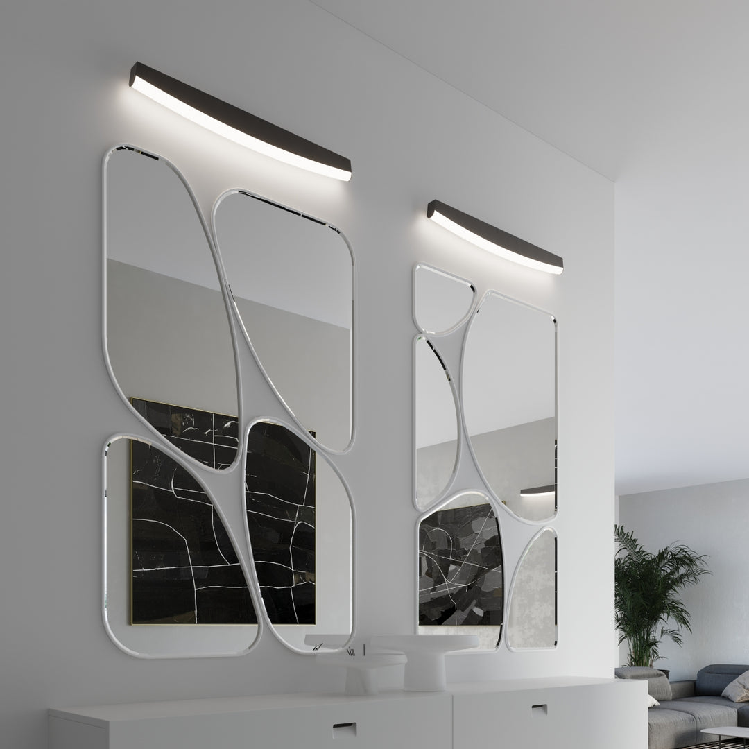 Aplique de pared LED negro JORUN 3000K