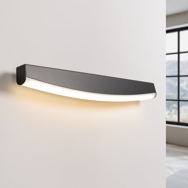 Aplique de pared LED negro JORUN 3000K