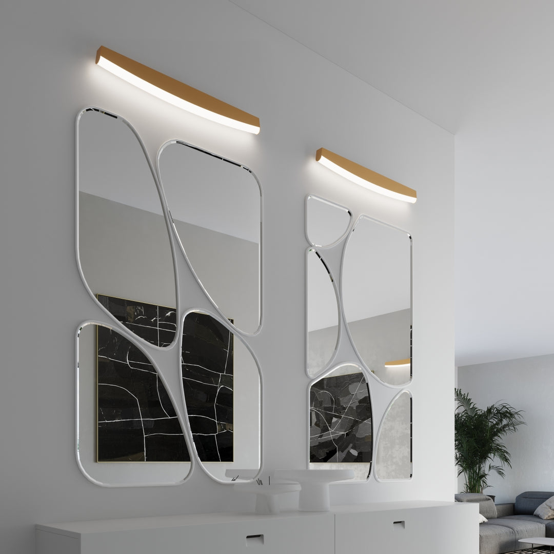 Aplique de pared LED dorado JORUN 3000K