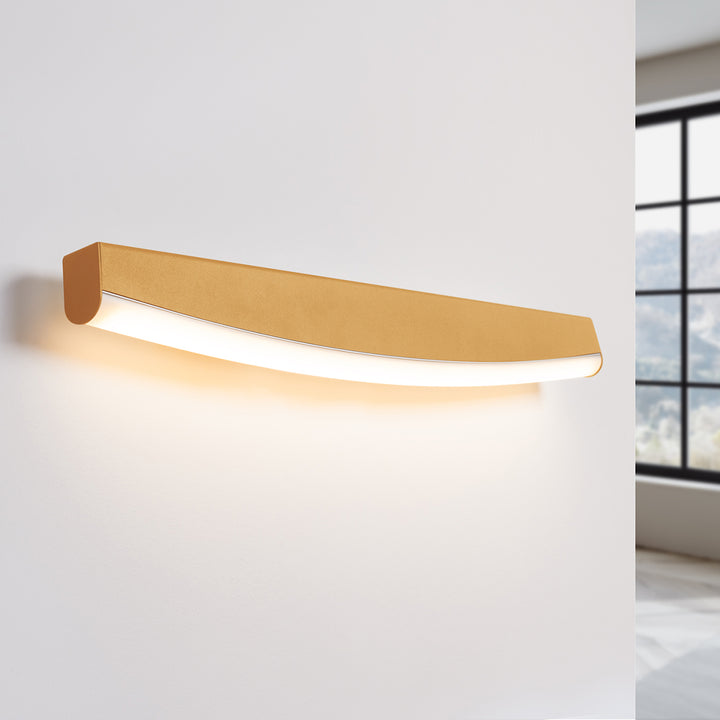 Aplique de pared LED dorado JORUN 3000K