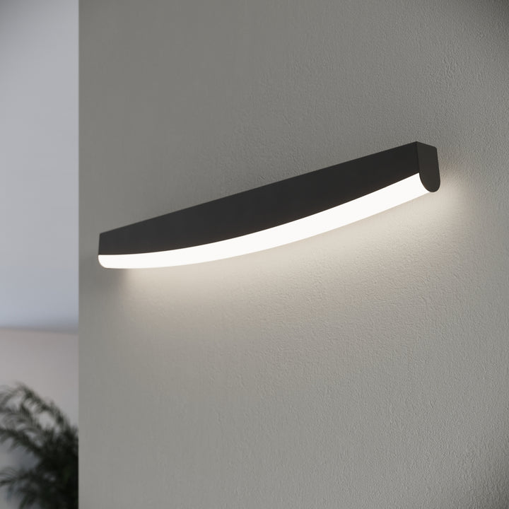 Aplique de pared LED negro JORUN 4000K