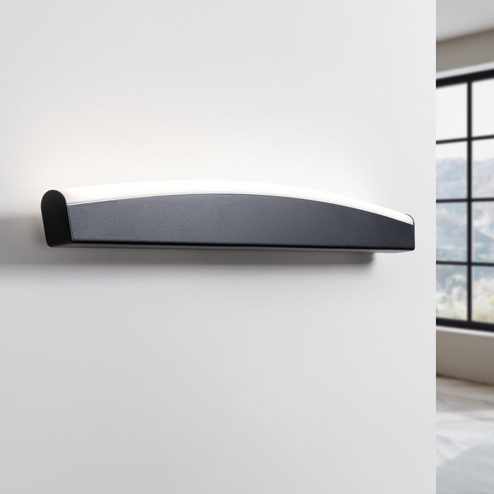 Aplique de pared LED negro JORUN 4000K
