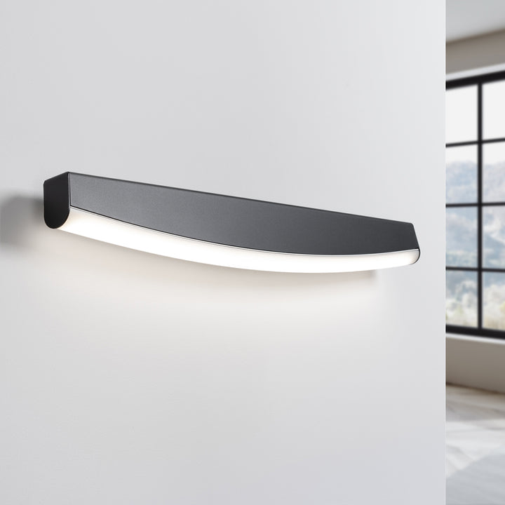 Aplique de pared LED negro JORUN 4000K