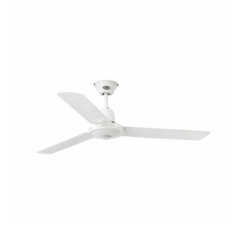 Ventilateur de plafond Eco Indus blanc de Faro Barcelona
