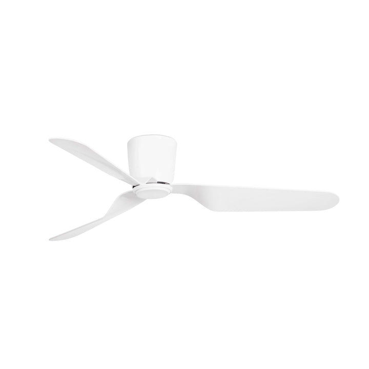 Ventilateur de plafond Pemba blanc brillant de Faro Barcelona
