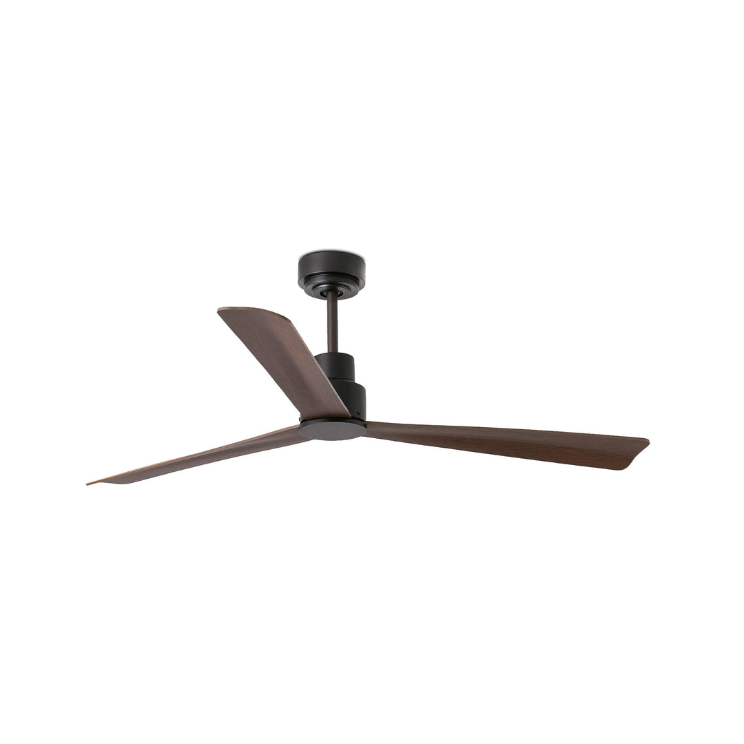 Ventilateur de plafond Nassau marron foncé de Faro Barcelona