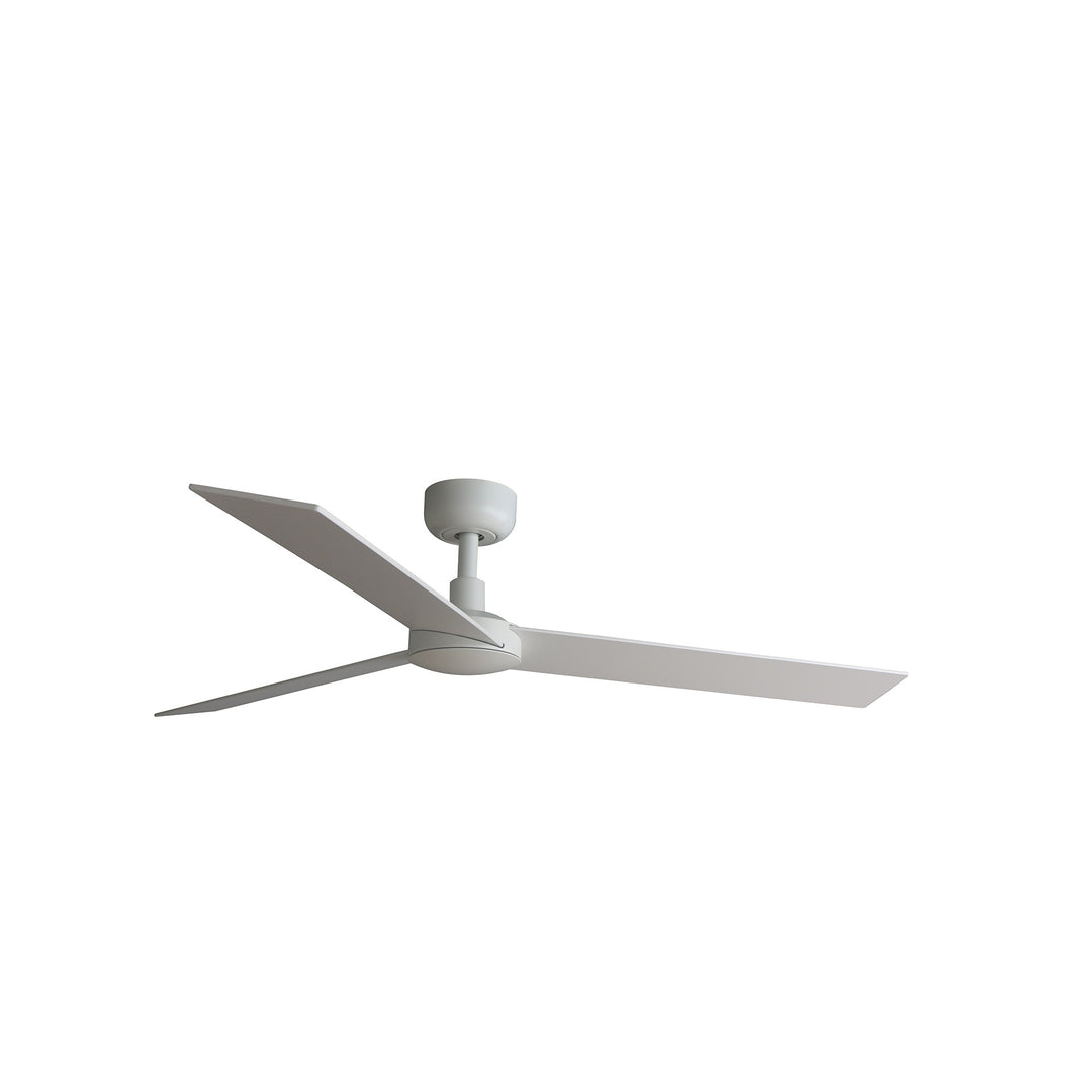 Ventilateur de plafond Rudder Ø 132 cm blanc et frêne de Faro Barcelona