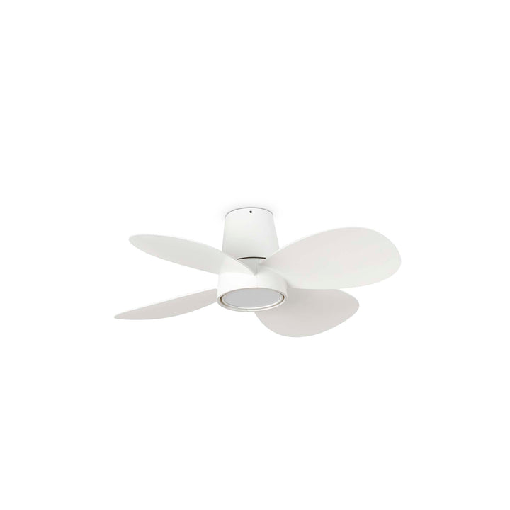 Ventilateur de plafond Klover blanc de Faro Barcelona