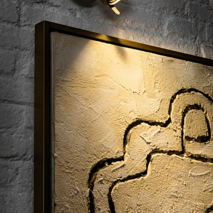 Applique Stone de Faro Barcelona en situation