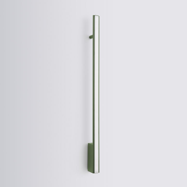 Aplique de pared LAGOM 90, verde oliva, LED 4000K
