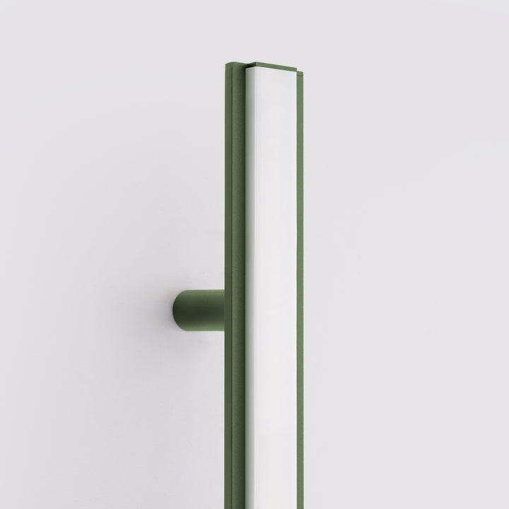 Aplique de pared LAGOM 90, verde oliva, LED 4000K