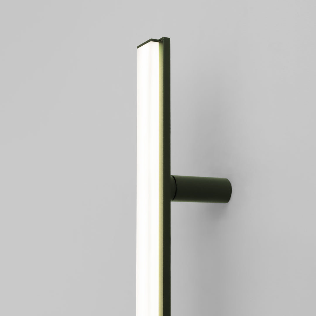 Aplique de pared LAGOM 90, verde oliva, LED 4000K