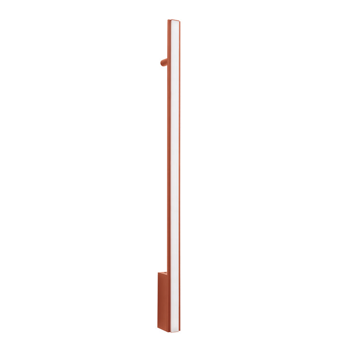 Aplique de pared LAGOM 90, rojo ocre, LED 4000K