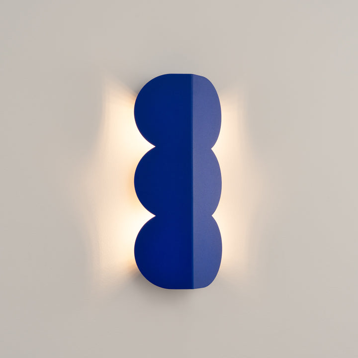 Aplique de pared BISCUIT, ultramar