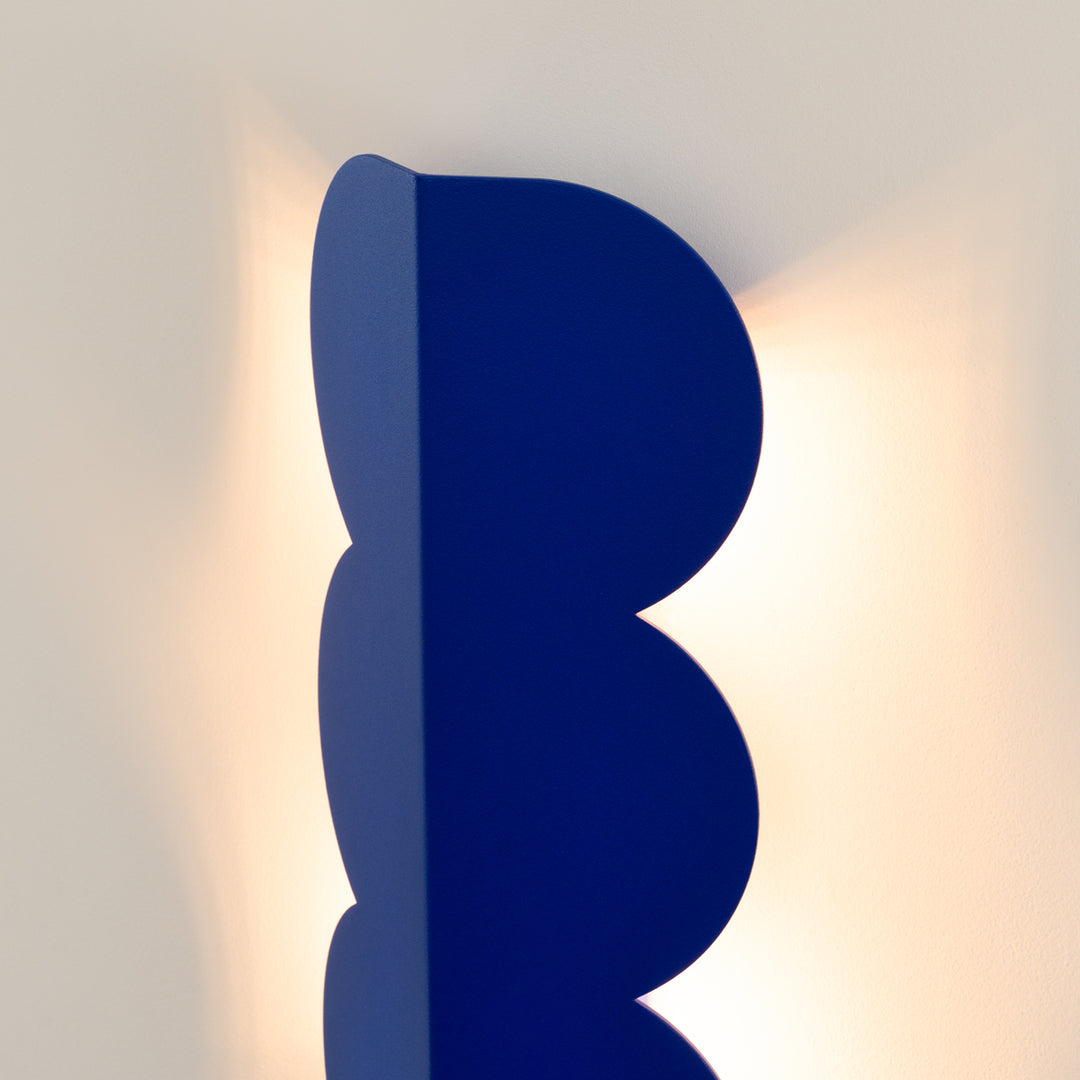 Aplique de pared BISCUIT, ultramar