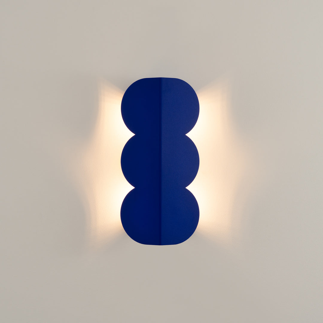 Aplique de pared BISCUIT, ultramar