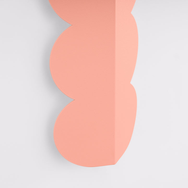 Aplique de pared BISCUIT color melocotón