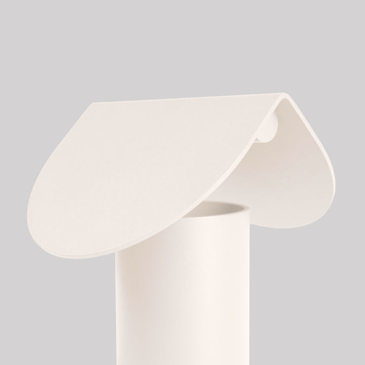 Lampe à poser BISCUIT beige détail de l'abat-jour